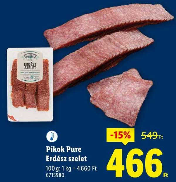 Pikok Pure Erdész szelet