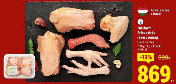 Húsfarm Friss csirke levesscsomag