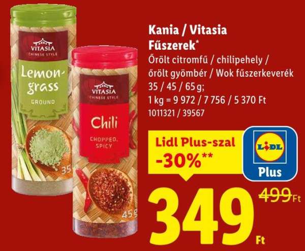 Vitasia Kania / Vitasia Fűszerek