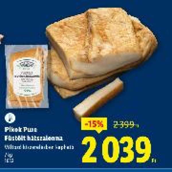 Pikok Pure Füstölt hátszalonna