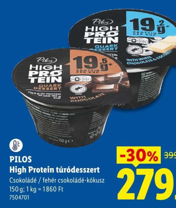 PILOS High Protein túródesszert