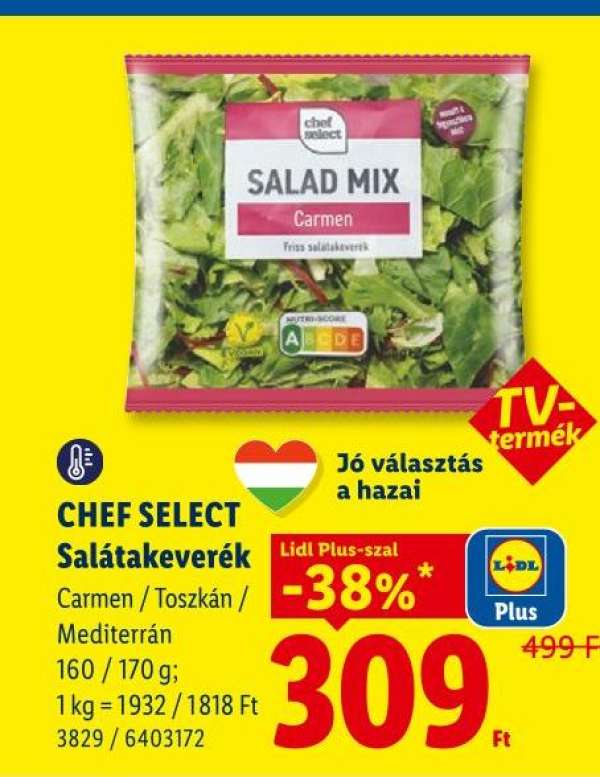 CHEF SELECT Salátakeverék