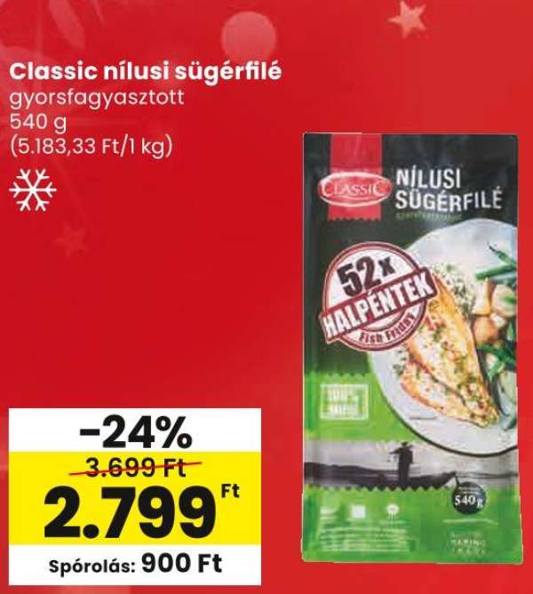 Classic nílusi sügérfilé