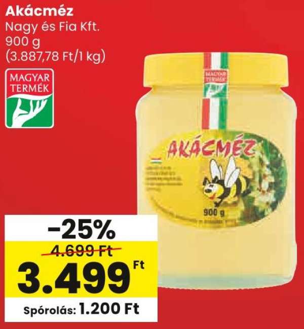 Nagy és Fia Kft. Akácméz