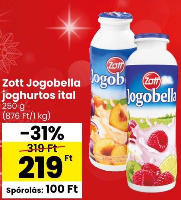 Zott Jogobella joghurtos ital