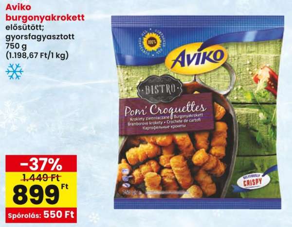 Aviko burgonyakroketti