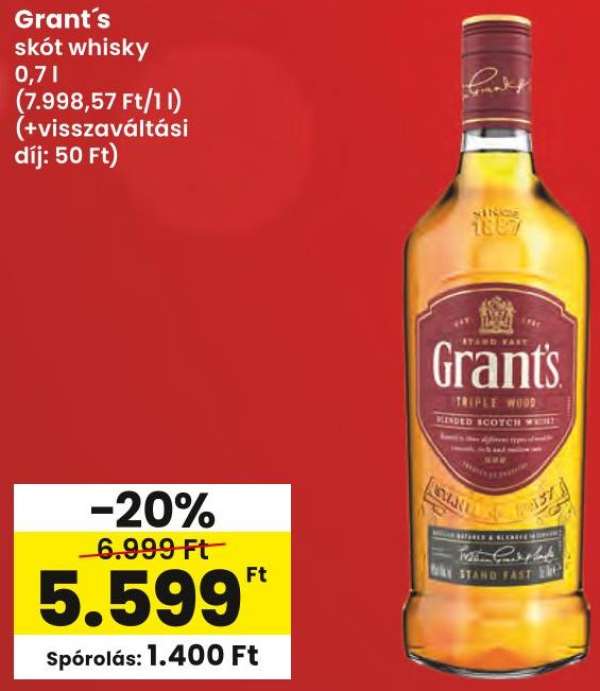 Grants skót whisky