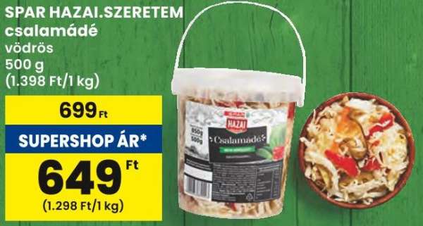 SPAR HAZAI.SZERETEM csalamádé