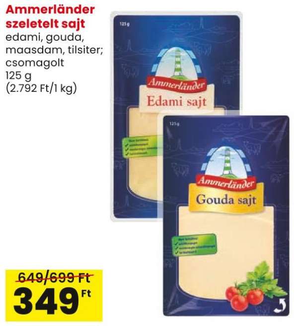 Ammerländer szeletelt sajt