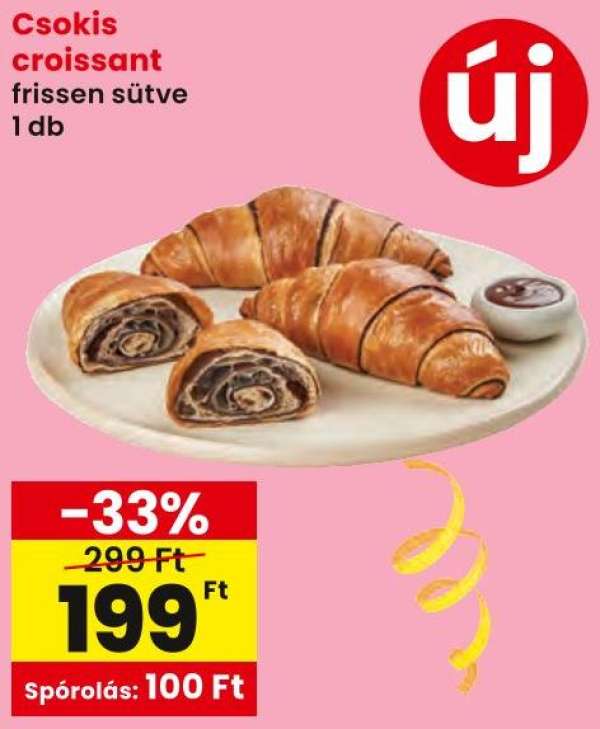 Csokis croissant