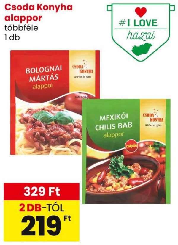 Csoda Konyha alappor