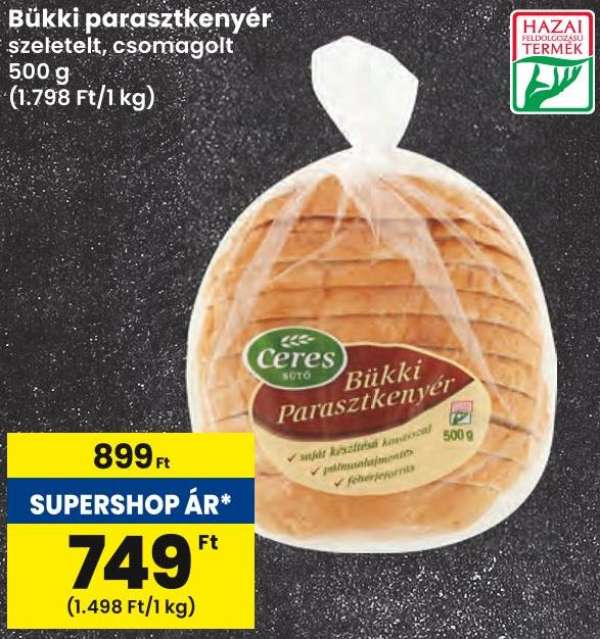 Ceres Bükki parasztkenyér