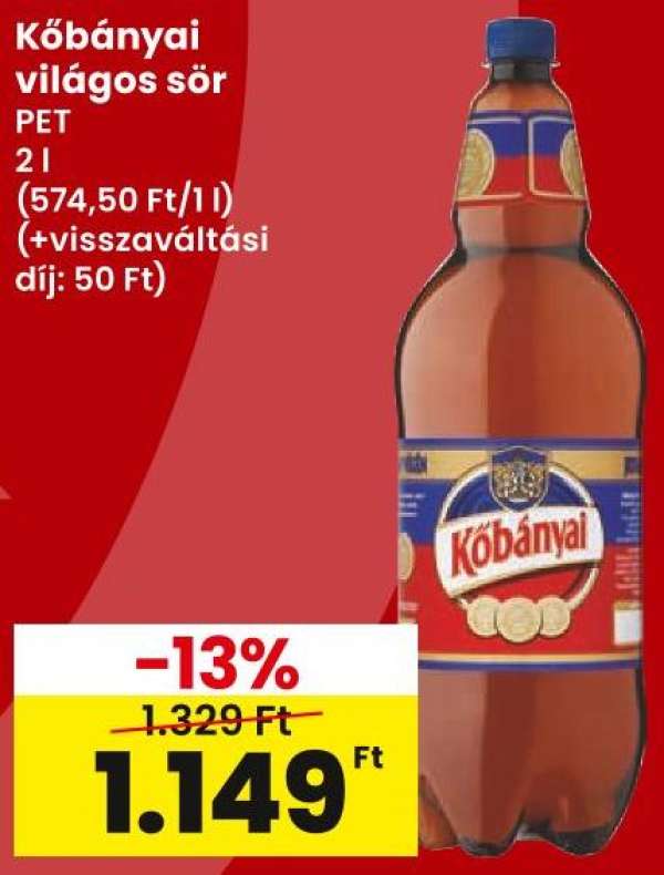 Kőbányai világos sör