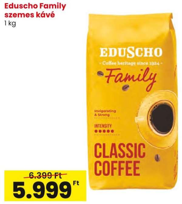 Eduscho Family szemes kávé
