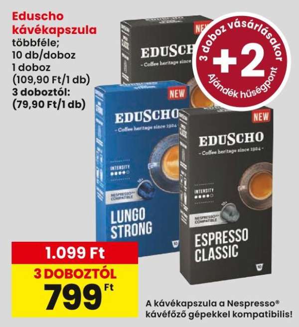 Eduscho kávékapszula