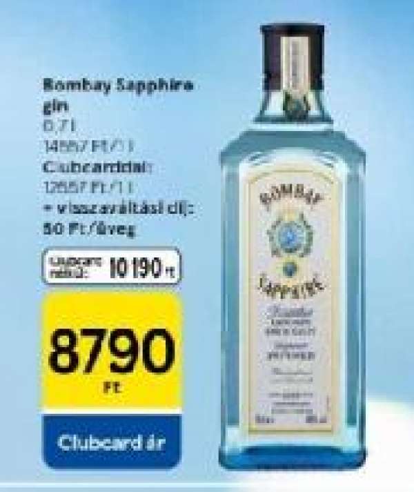 Bombay Sapphire gin