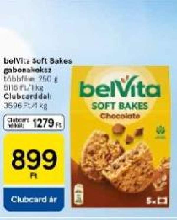 belVita Soft Bakes gabonakeksz