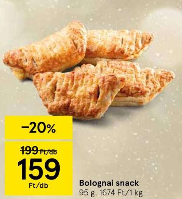 Bolognai snack
