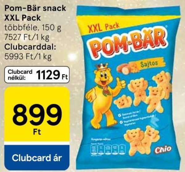 Chio Pom-Bär snack XXL Pack