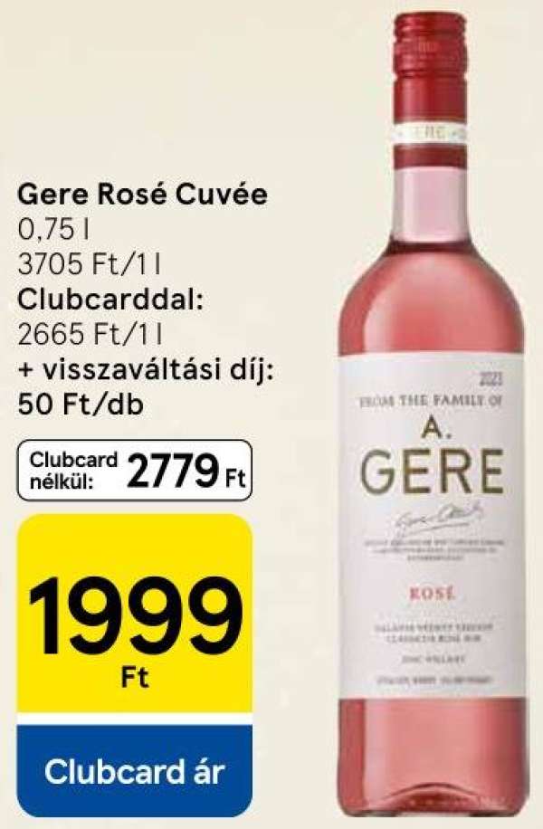 Gere Rosé Cuvée