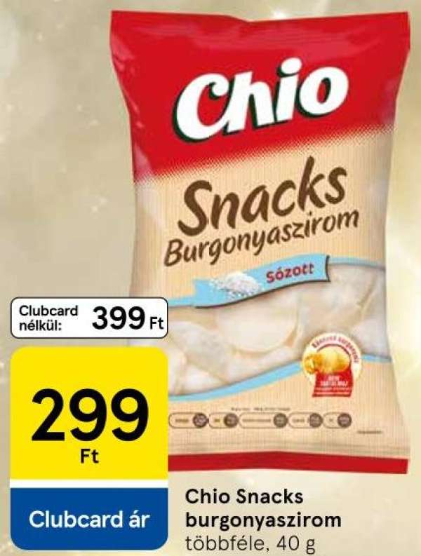 Chio Snacks burgonyaszirom
