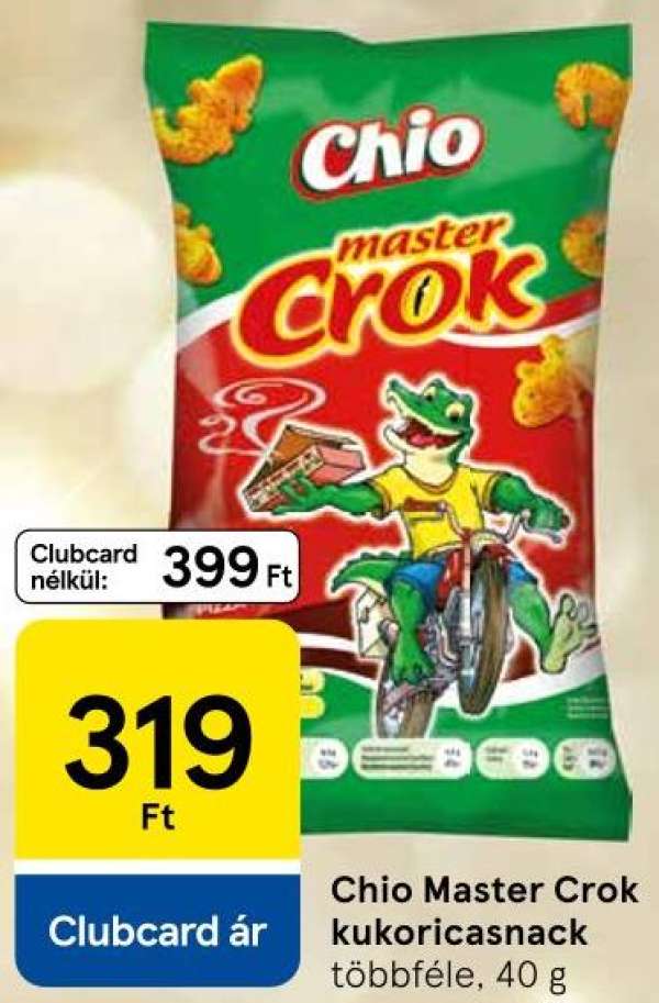Chio Master Crok kukoricasnack