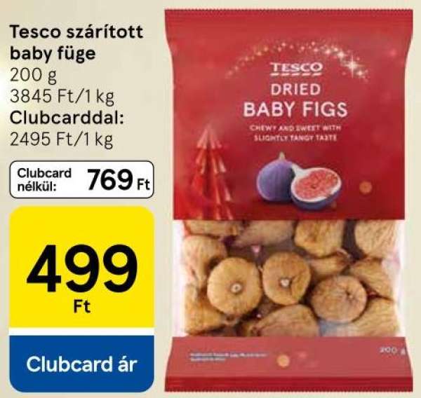 Tesco szárított baby füge
