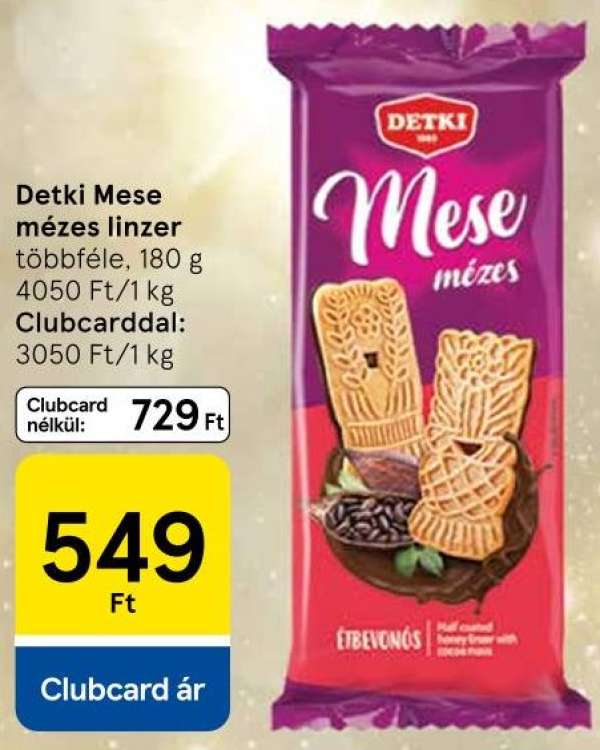 Detki Mese mézes linzer