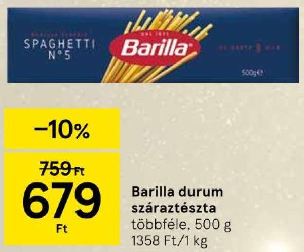 Barilla Spaghetti N°5