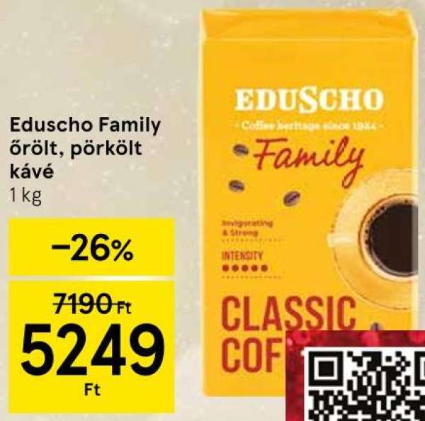 Eduscho Family őrölt, pörkölt kávé