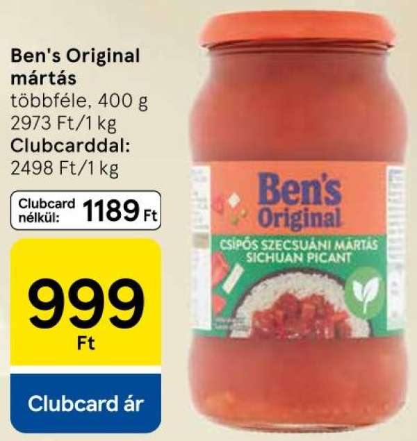 Bens Original mártás