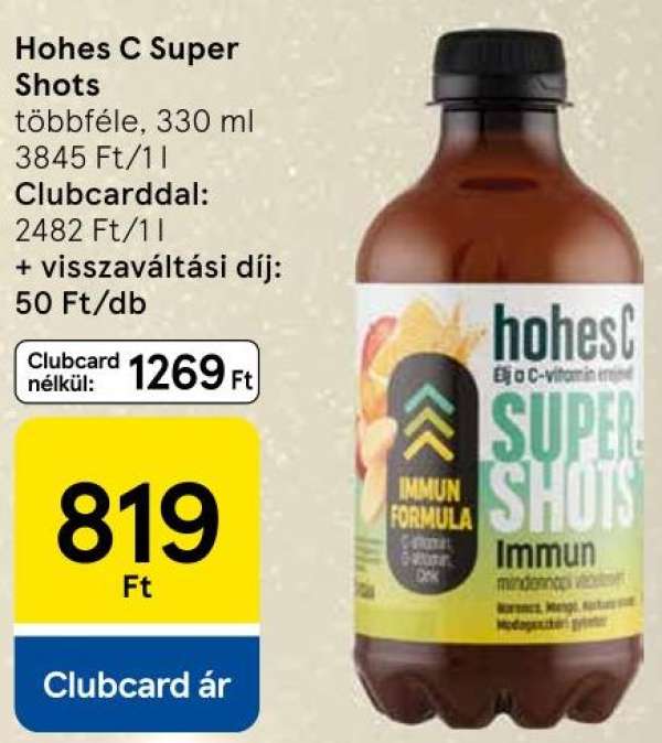 Hohes C Super Shots