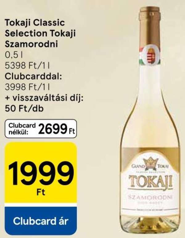 Tokaji Classic Selection Tokaji Szamorodni