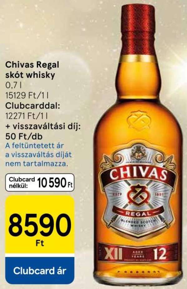 Chivas Regal skót whisky