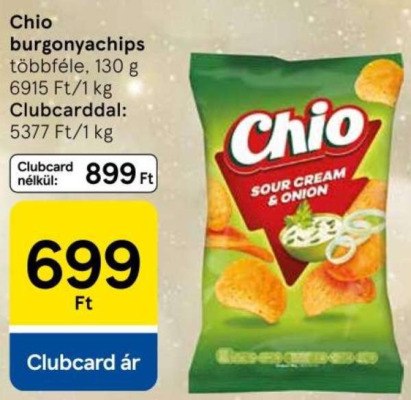 Chio burgonyachips