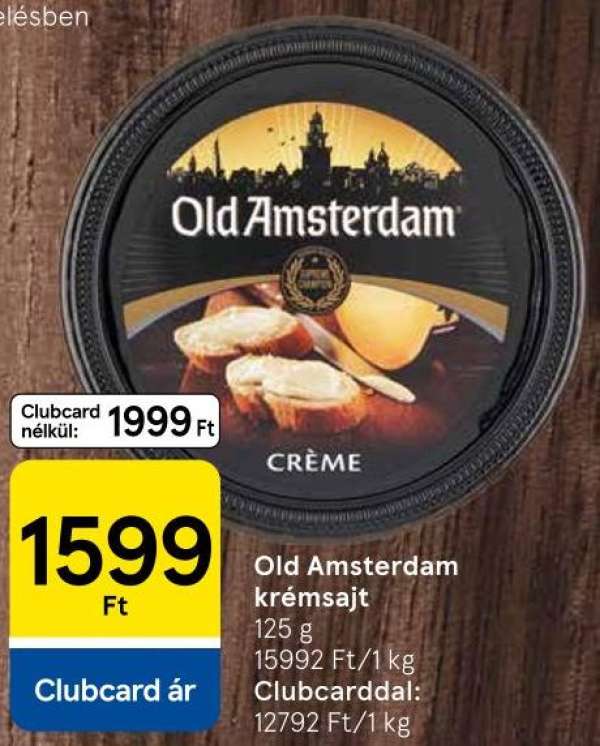 Old Amsterdam krémsajt