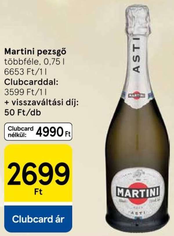 Martini pezsgő