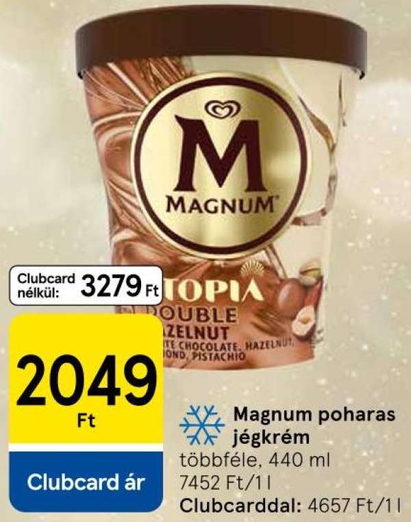 Magnum poharas jégkrém