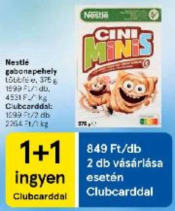 Nestlé Cini Minis gabonapehely