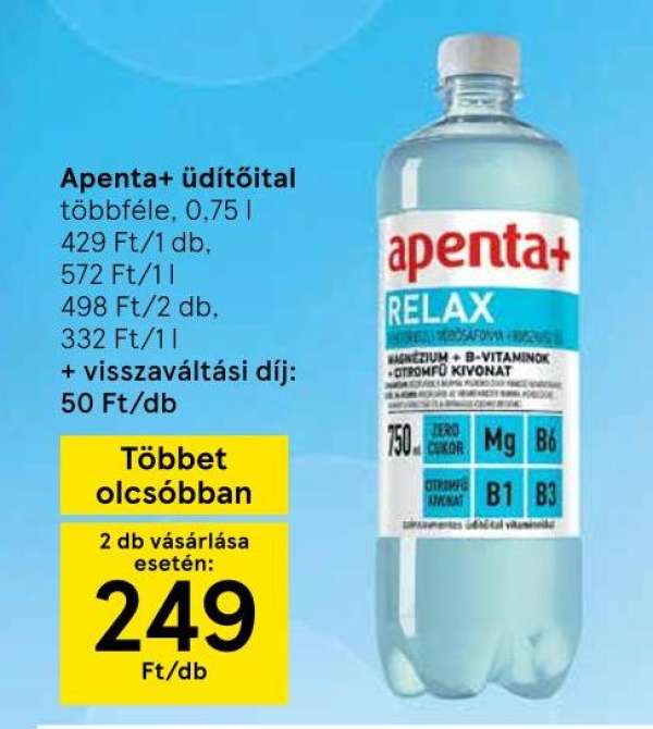 Apenta+ üdítőital