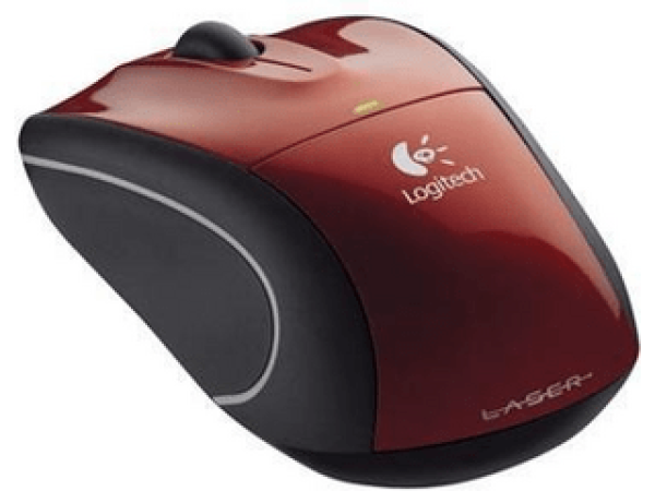 LOGITECH M705 Egér, Piros