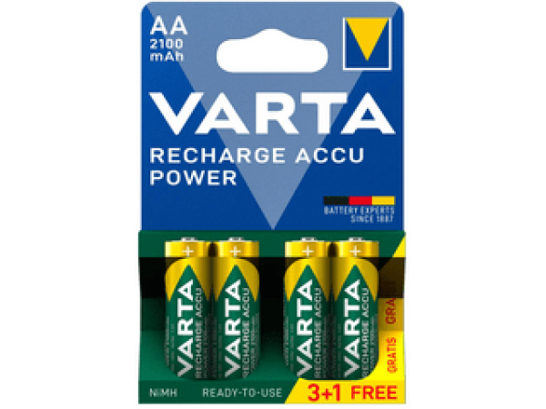 VARTA POWER akkumulátor ceruza/AA 2100 mAh BL3+1