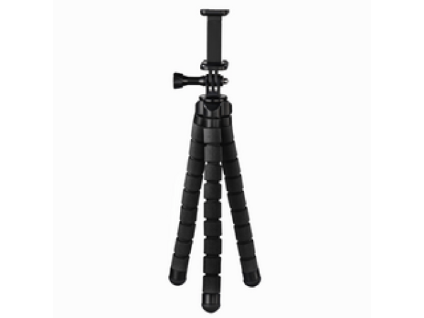 HAMA 4613 GoPro/Okostelefon 26 cm MIDI állvány, Fekete
