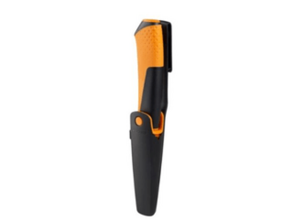 Fiskars 1023618 Általános kés tokba épített élezővel