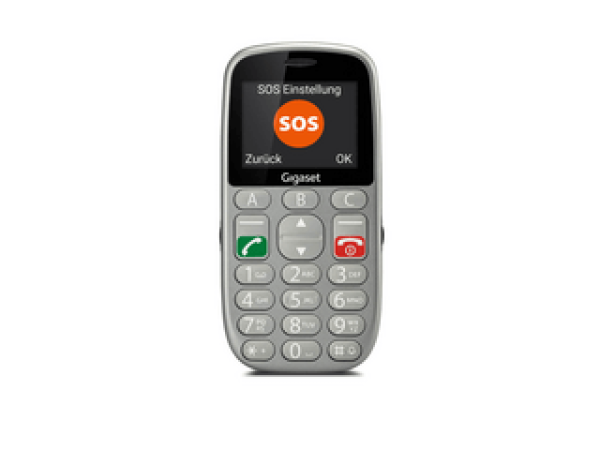 Gigaset GL390 Hagyományos mobiltelefon Ezüst