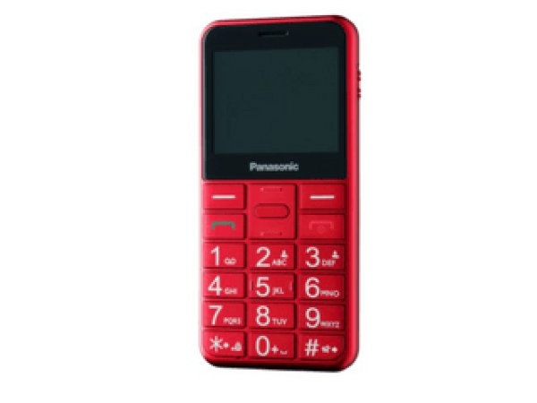 Panasonic KX-TU155EXRN Mobiltelefon, Kártyafüggetlen Piros