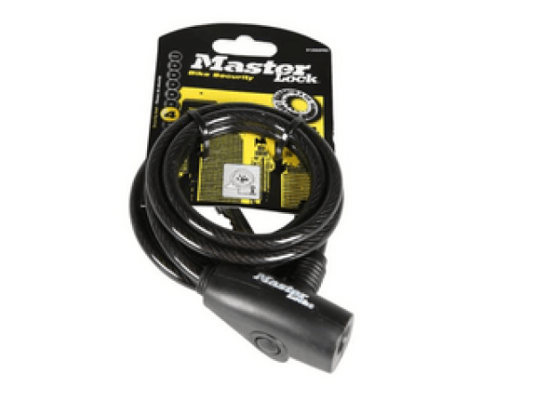 Master Lock 8126EURDPRO biciklizár, fekete