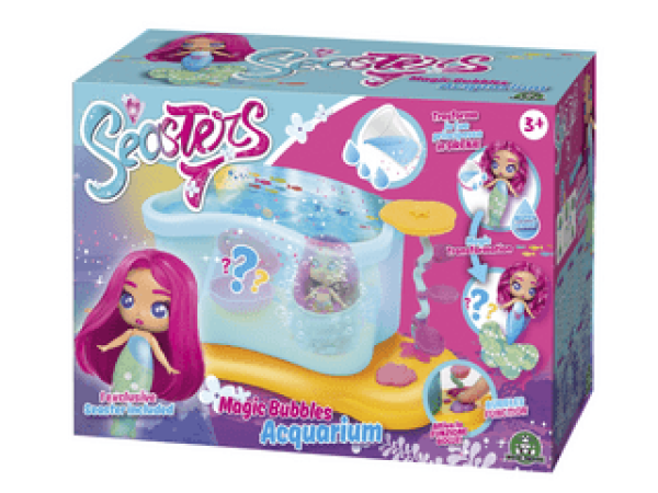 Seasters - Sellőlányok Bubble Akvárium meglepetés szett (EAT01000)