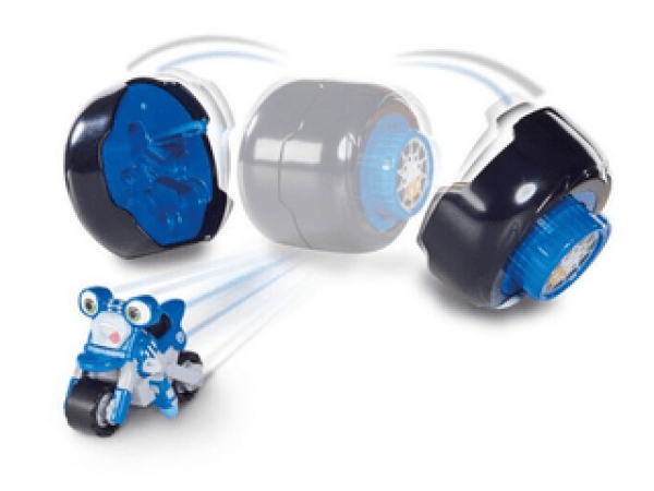 Ricky Zoom tekerős kilövő figurával (T20058A)