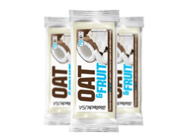 BioTech Oat & Fruits Kókusz-joghurt Zabszelet, 70 g